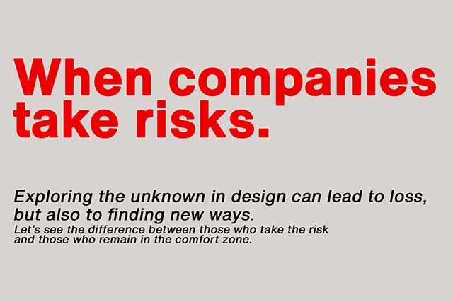 when companies take risks