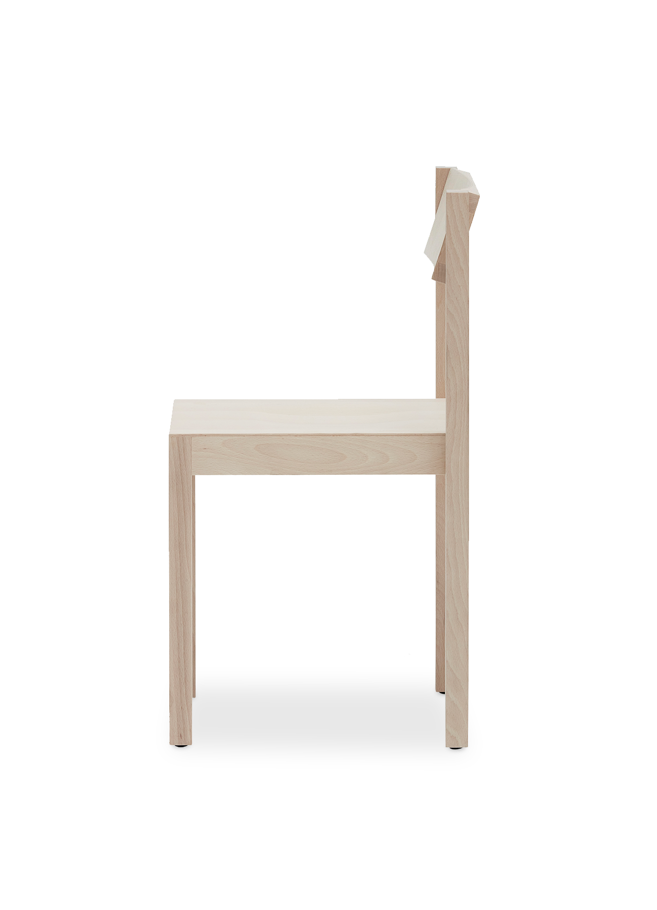 Archetype-A, wooden chair designed for the Italian company Billiani