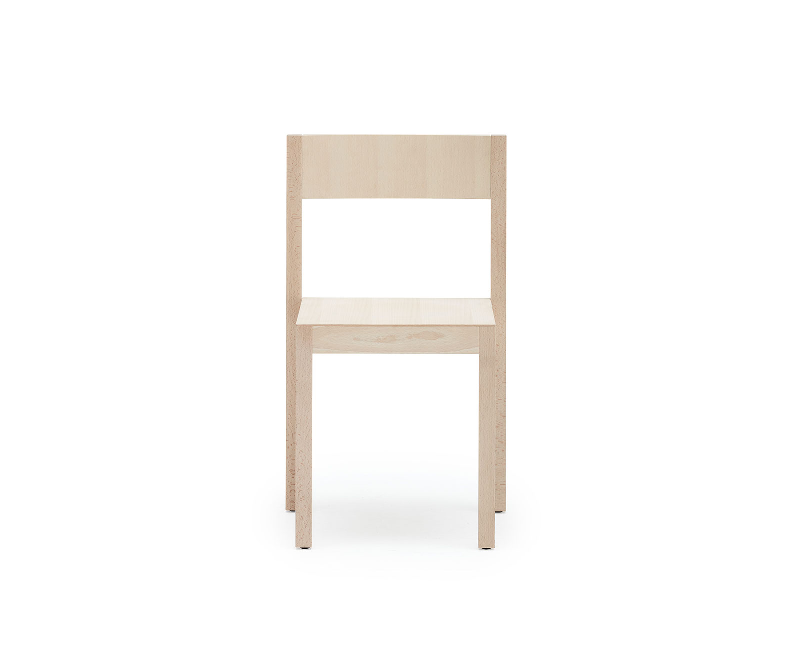 Archetype-A, wooden chair designed for the Italian company Billiani